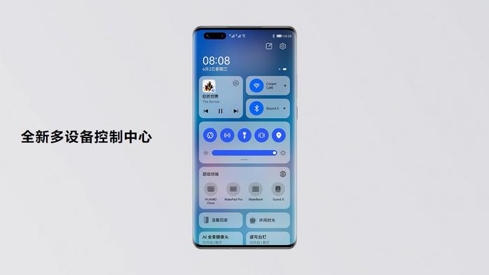 鴻蒙手機(jī)界面。供圖